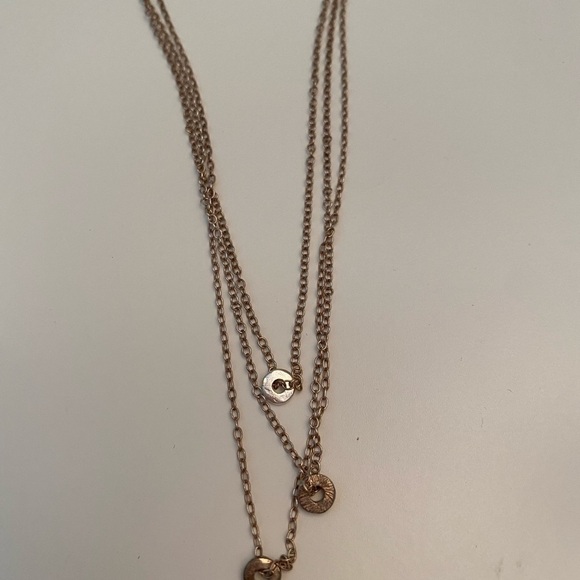 Gorjana 3 layer silver necklace - Picture 6 of 7